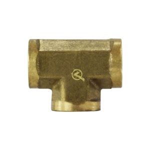B02T, Brass Forged Tee, 1/4, 28033LF
