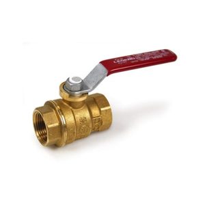 BBV07T, Brass Ball Valve, 3/4 IP, No Lead, 101-024NL