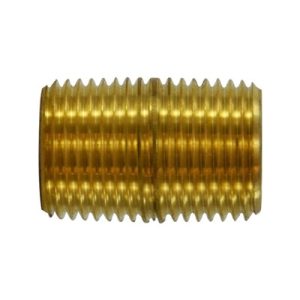 BN0710, Brass Nipple, 3/4" x Close, 40080