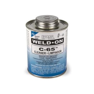 C16, PVC Cleaner, 16 Oz Clear PVC, CPVC, ABS, 7346S