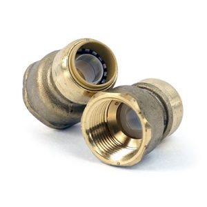 CS-07-SHARK, Connector-3/4" Br Sharkbite Straight (2), 20017X306