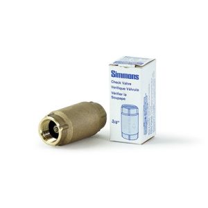 CV502SB, Simmons Ck Valve, 3/4 Lead Free, 502SB