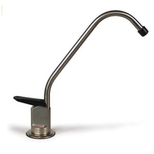 F0203AG-LR-BN, Faucet, 1/4" LR Air Gap, Brushed Nickel, QMP102AGBN