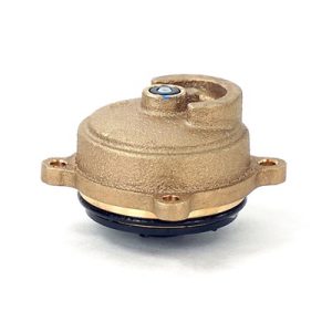 FL15218, Fleck Mtr Cover Assm, Brass, 15218