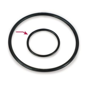 HEAD-APW4112-ORING-RISER, Noryl In/Out Head, 1.5 Dist O-Ring Only,