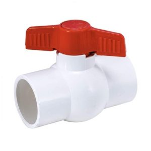 PBV10S, PVC Ball Valve 1" S x S, 201-405
