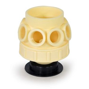 PLMSO8, MSO8 Hub Asy w/4" Closure, Screen & Cup, MSO8