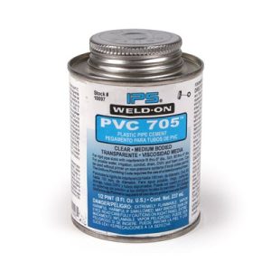 PR8, PVC Cement, Clear 8 Oz, 1256S
