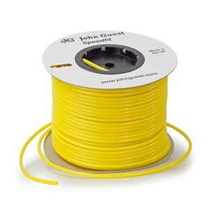 PT03-S-YELLOW, #3/8 Poly Tubing, 500ft Spool, Yellow, PT03-S-YELLOW