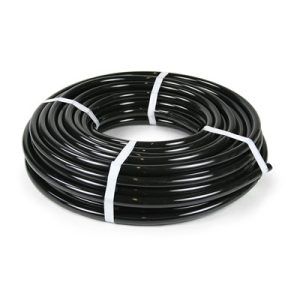 PT05-BLACK, Poly Tubing, Black, 1/2" OD x 3/8" ID, 03750500062111300100