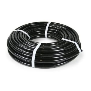 PT06-BLACK, Poly Tubing, Black 5/8" OD  x 1/2" ID, 05000625062111300100