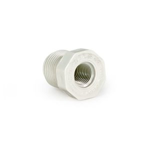 PVC0502TTB, PVC Bushing, 1/2 Mipt x 1/4 Fipt, 439-072