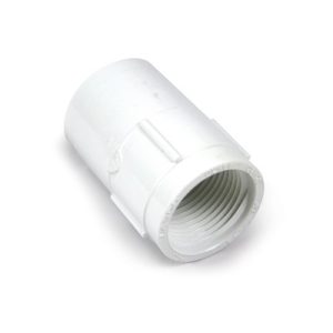 PVC07CT, PVC Coupling, 3/4 Fipt x Fipt, 430-007
