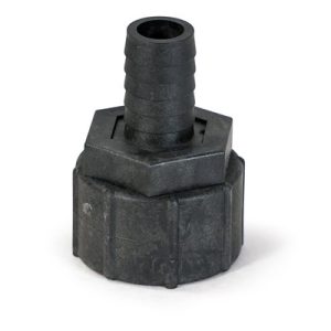 RTA-UHB75, Quick Connect, Union W/3/4 Hose Barb, RTA-UHB75