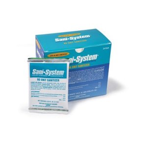 SANI SYSTEM-RO, Liquid RO Sanitizer, 24 - 0.5 Oz Packets, SS24RO