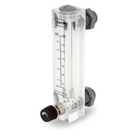 LZT-1005-V, Flow Mtr Acryl 1-5GPM Pnl Mnt 1/2"w/Vlv, LZT-1005M-V - Image 2