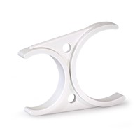 MC-D-W, Membrane Clip, Double White, CLP-2520W - Image 2