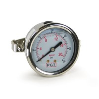 PG-300-P, Gauge, 0-300, Pnl Mt, Glycerine Filled, GAUGE-PM-300 - Image 2